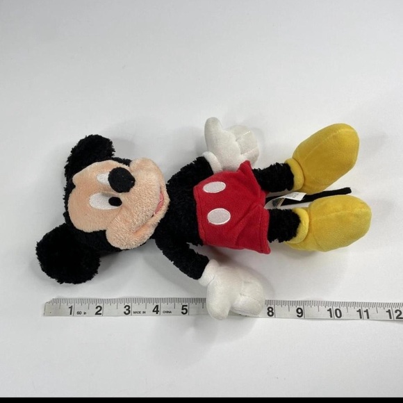 2000 Disney Mickey Mouse Plush - Classic Black, Red, Yellow 10”-11” - Picture 7 of 8
